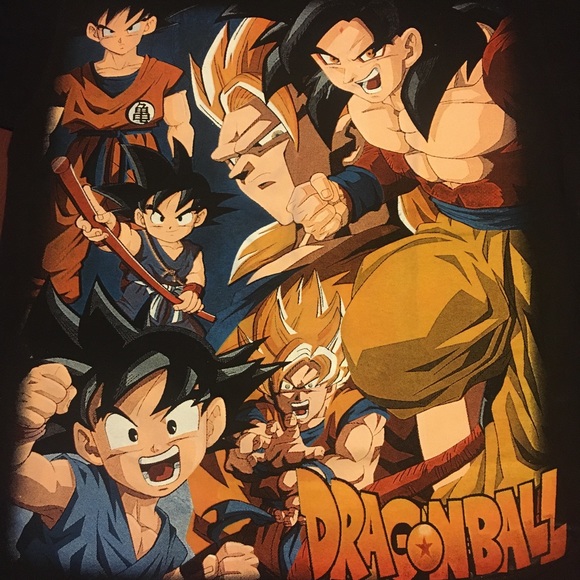 Dragonball Z All Over Graphic Tee M - Picture 2 of 7